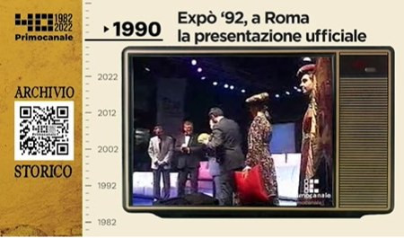 Dall'archivio storico di Primocanale, 1990: presentato l'Expo '92